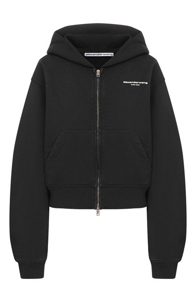 Женский хлопковая толстовка ALEXANDER WANG, арт. 1CC4262799