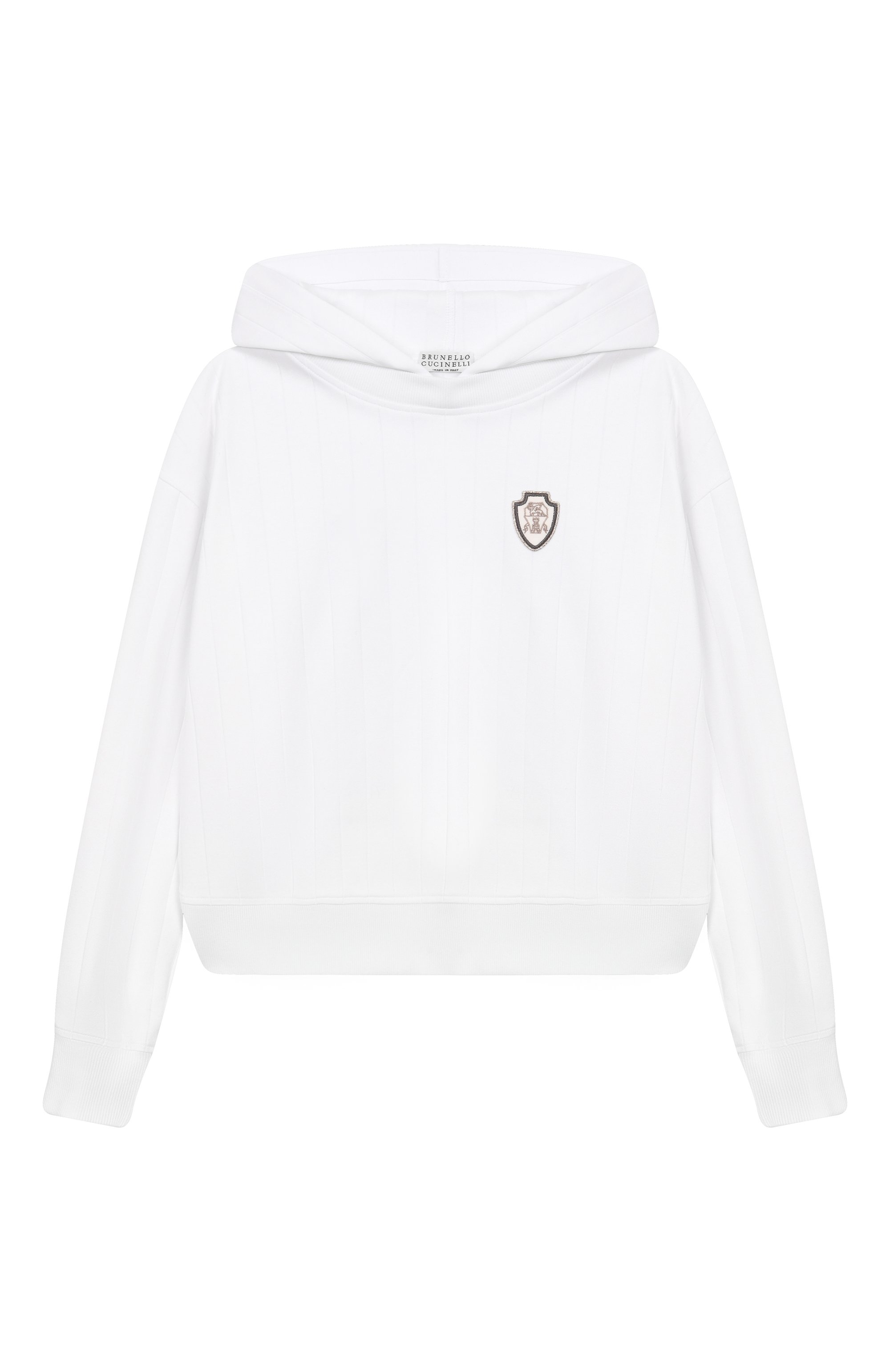 Хлопковое худи BRUNELLO CUCINELLI, арт. BL921E294C, фото 1