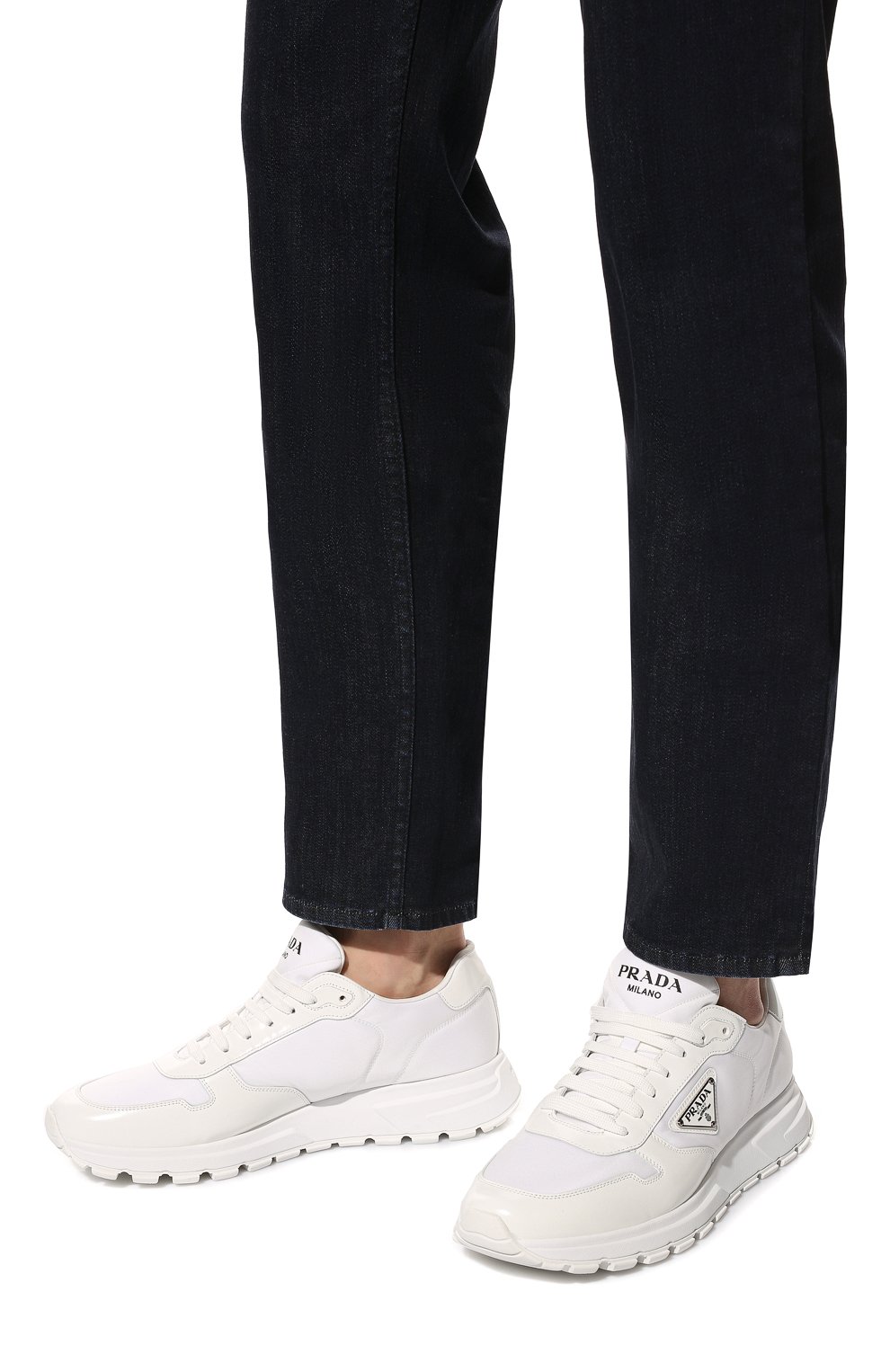 Комбинированные кроссовки prax 1 PRADA, арт. 2EE369-3LF5-F0009-G000, фото 3