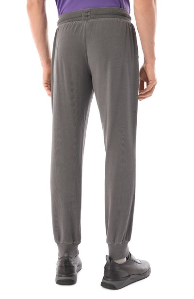 Хлопковые джоггеры EMPORIO ARMANI, арт. 112123/4F538, фото 4