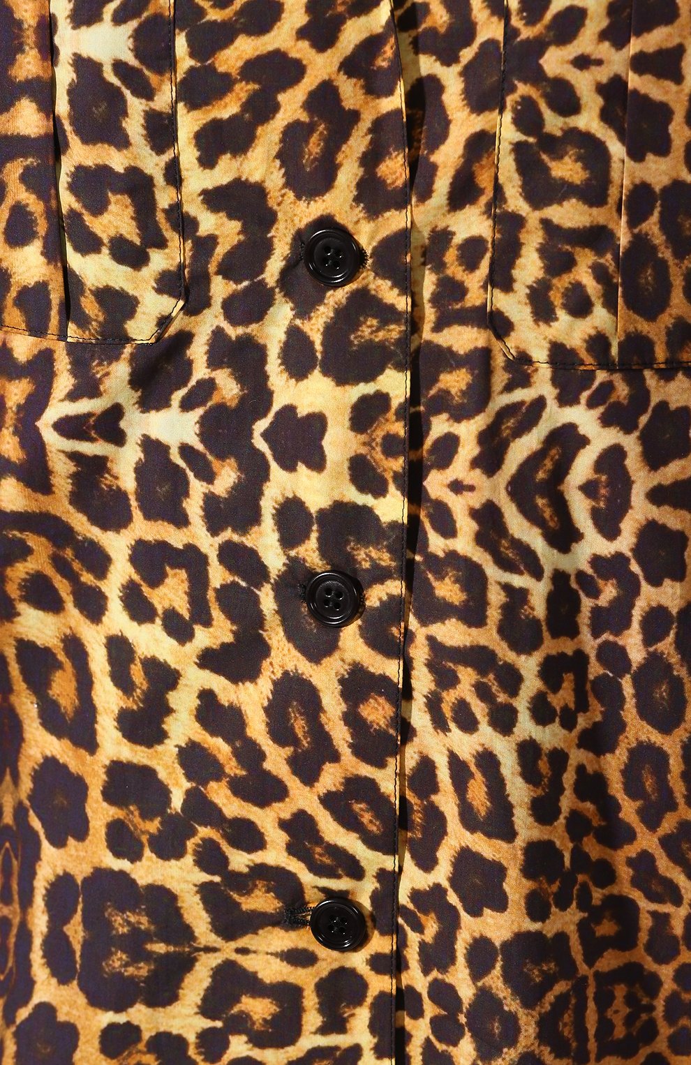 Хлопковое платье DRIES VAN NOTEN леопардового цвета по цене 64800 руб., арт. 201-11048-9006, фото 5 Хлопковое платье DRIES VAN NOTEN, арт. 201-11048-9006, фото 5