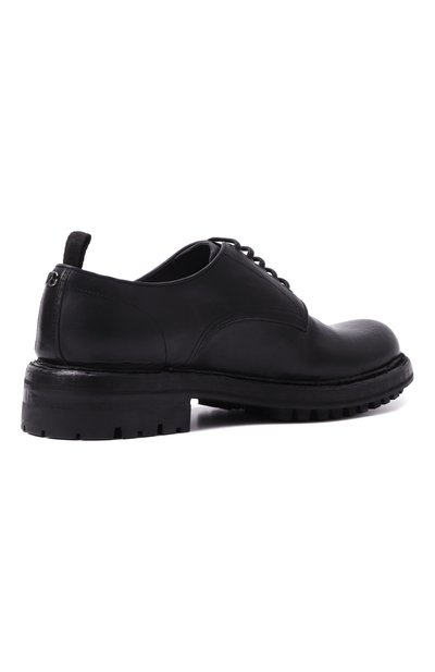 Кожаные дерби bernini DOLCE & GABBANA черного цвета по цене 78600 руб., арт. A10889/AV325, фото 5 Кожаные дерби bernini DOLCE & GABBANA, арт. A10889/AV325, фото 5