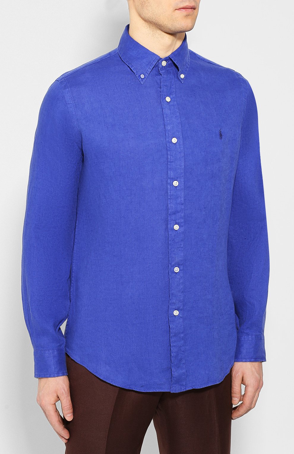 Льняная рубашка POLO RALPH LAUREN, арт. 710794141, фото 3