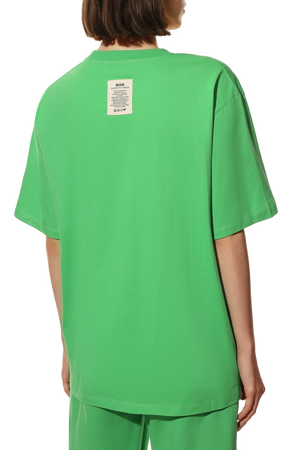 Хлопковая футболка MSGM, арт. 3241MDM190 227288, фото 4