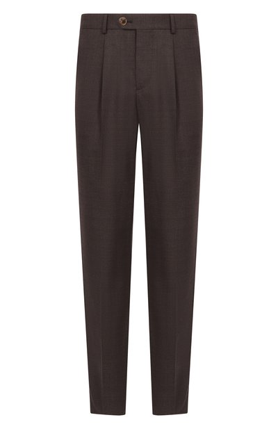 Мужские шерстяные брюки BRUNELLO CUCINELLI, арт. MB407E1450