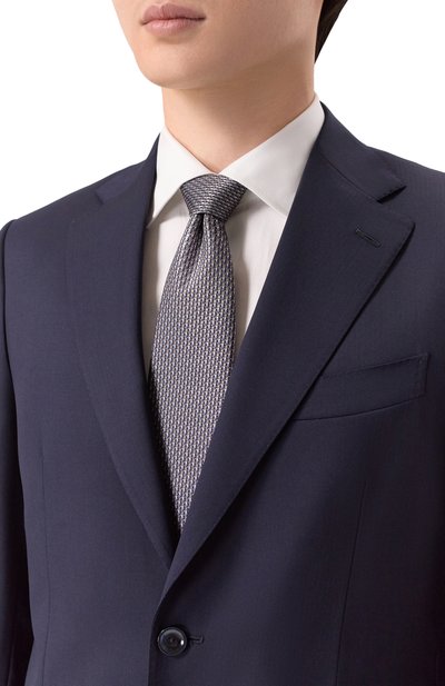 Мужской шелковый галстук BRIONI, арт. 061Q00/PD489