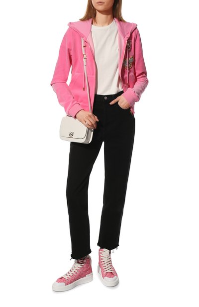 Текстильные кеды b-court balmain x barbie BALMAIN, арт. XN4VG691/TCMB, фото 2