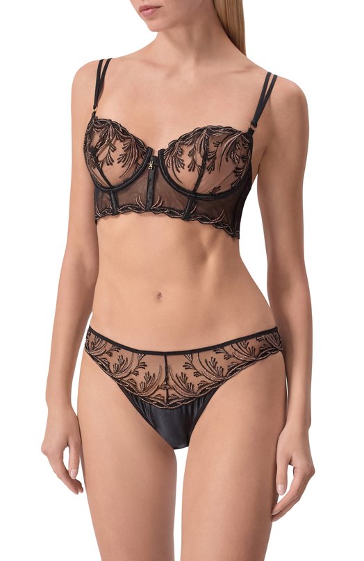 Бюстгальтер-бюстье Aubade 6D36 Чёрный  6D36 Фото 2