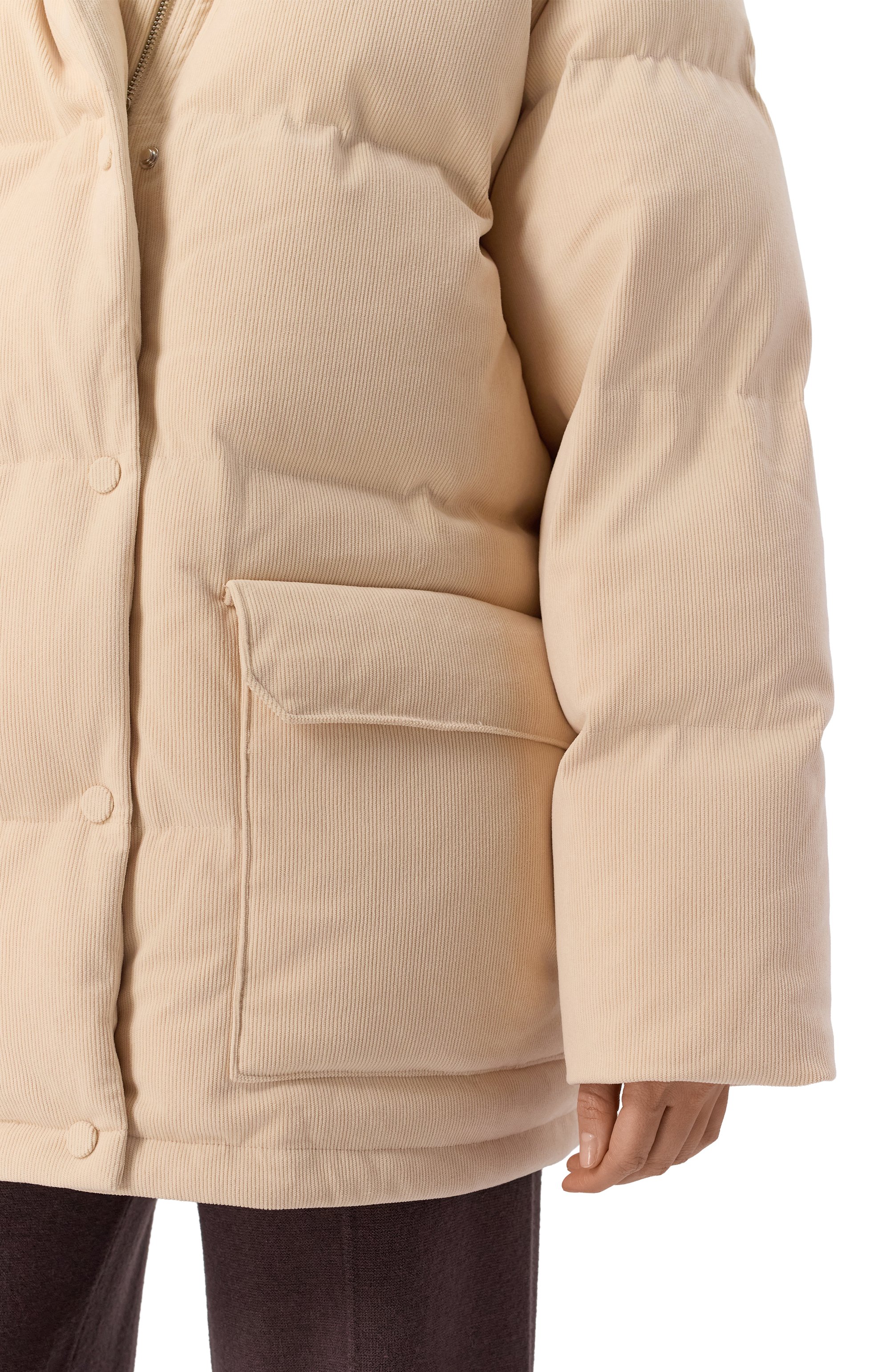 Вельветовый пуховик ADDICTED, арт. MD224-1, фото 5