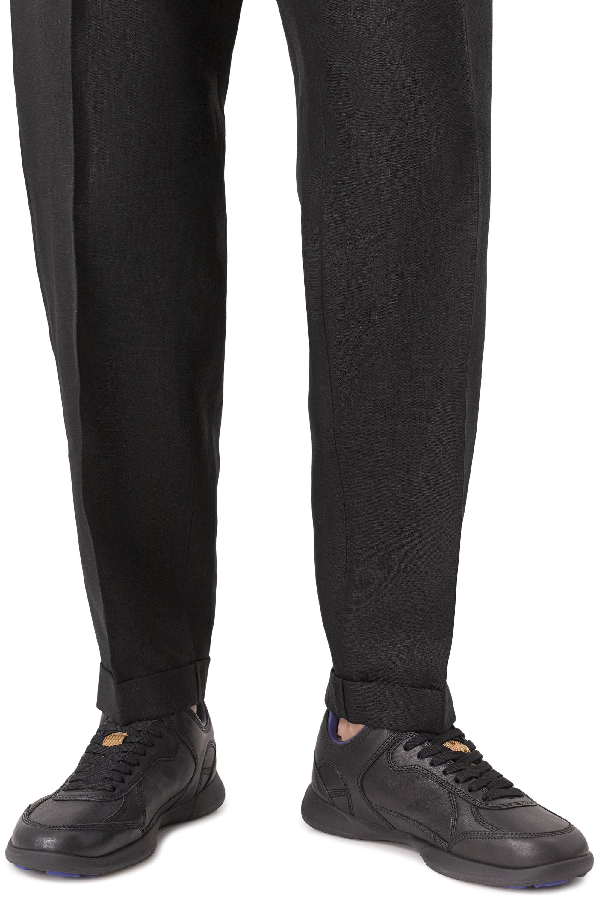 Кожаные кроссовки matrix BURBERRY, арт. 8109135, фото 3