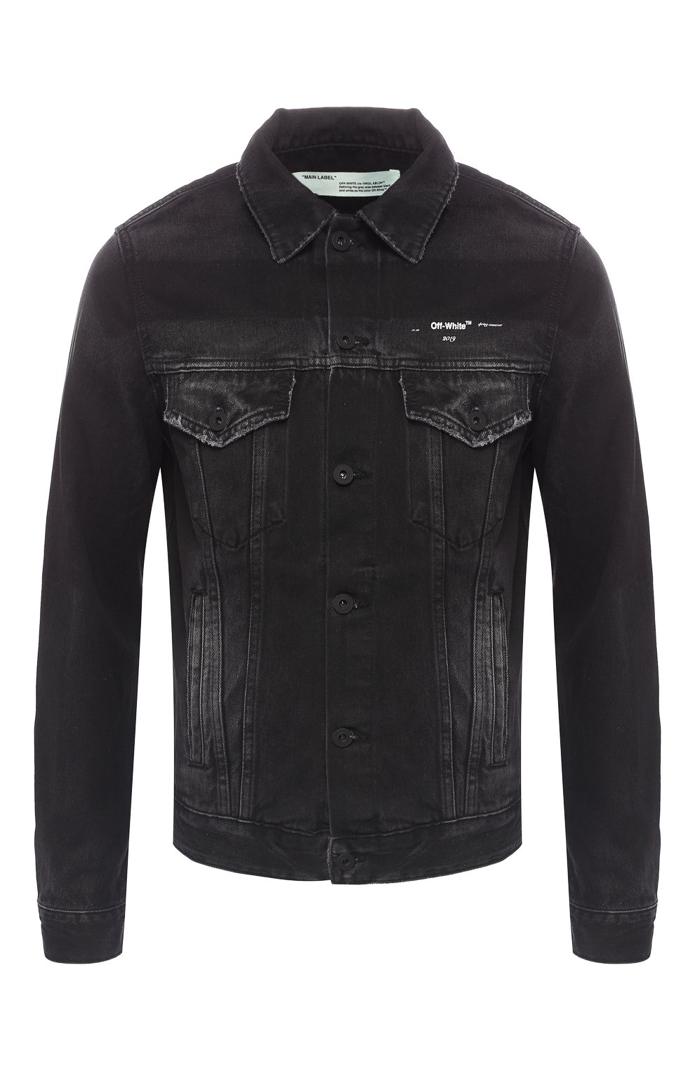 Джинсовая куртка OFF-WHITE, арт. 0MYE019R198120111088, фото 1