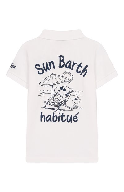 Хлопковое поло MC2 SAINT BARTH, арт. STBK BEVERLY HILLS JR/00253H, фото 2