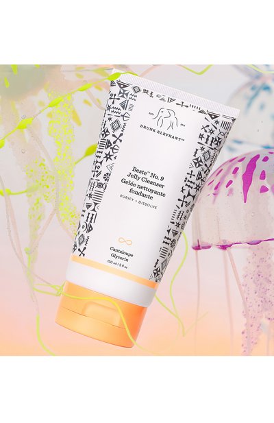 Очищающее желе beste №9 (60ml) DRUNK ELEPHANT бесцветного цвета по цене 2500 руб., арт. 42800064DE, фото 3 Очищающее желе beste №9 (60ml) DRUNK ELEPHANT, арт. 42800064DE, фото 3