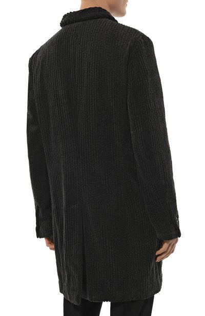 Вельветовое пальто HANNES ROETHER темно-серого цвета по цене 67300 руб., арт. TEF33L0N.7051/110925, фото 4 Вельветовое пальто HANNES ROETHER, арт. TEF33L0N.7051/110925, фото 4