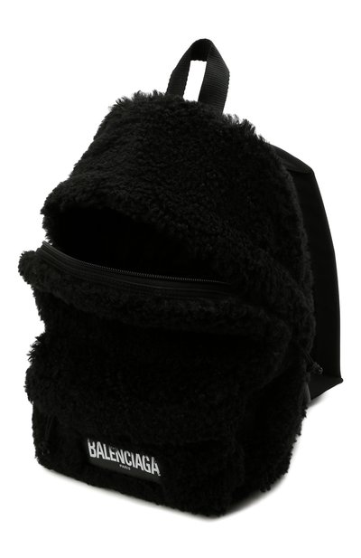 Рюкзак fluffy BALENCIAGA черного цвета по цене 69950 руб., арт. 656436/2VX37, фото 4 Рюкзак fluffy BALENCIAGA, арт. 656436/2VX37, фото 4