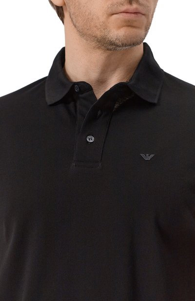 Хлопковое поло EMPORIO ARMANI, арт. EM004643/AF12955, фото 5