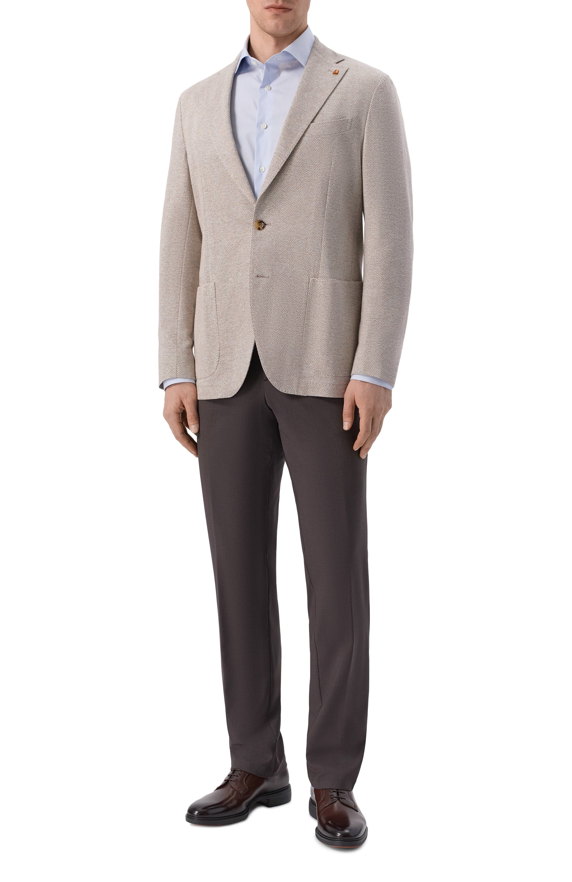 Пиджак изо льна и хлопка SARTORIA LATORRE, арт. JD74/JJ253, фото 2