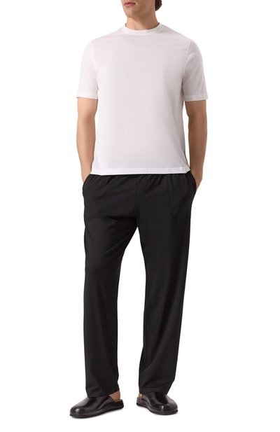 Мужские кожаные домашние туфли FARFALLA, арт. F9/SERR.ANTIK