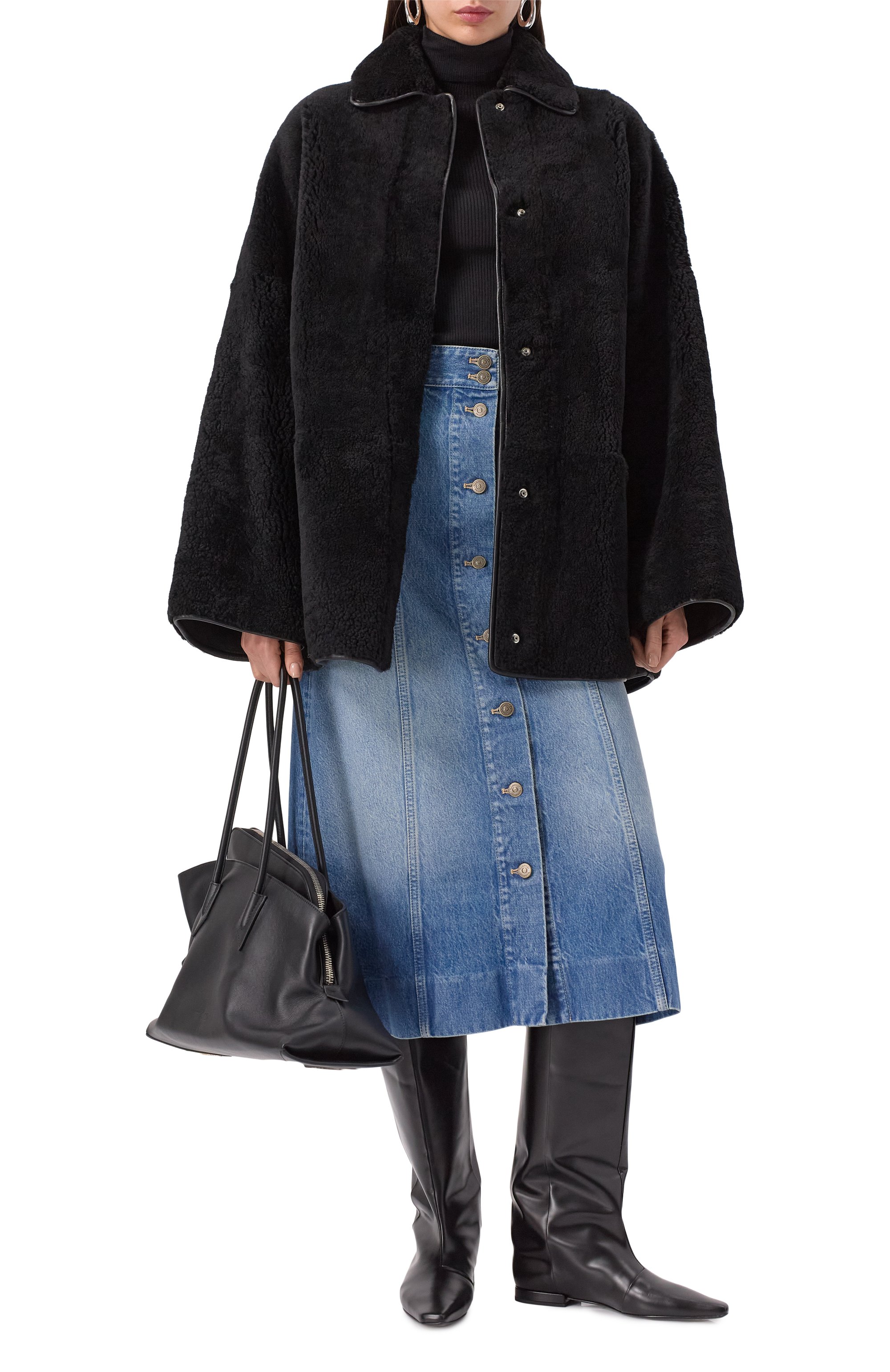 Дубленка из овчины TOTEME, арт. 244-WR00135-LE0080, фото 2