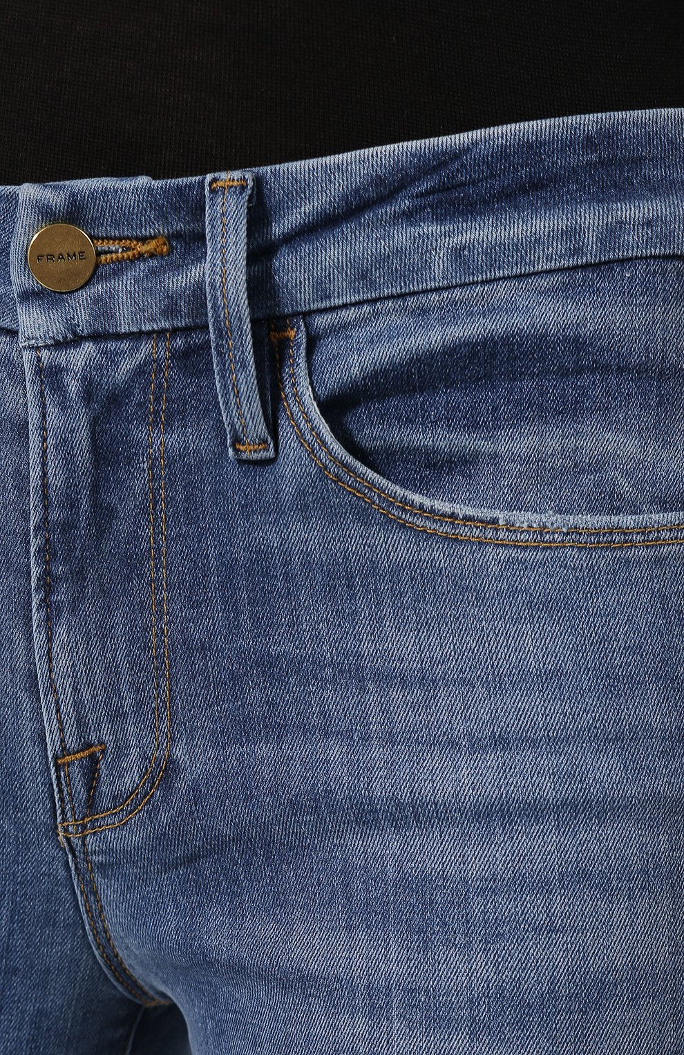 Джинсы FRAME DENIM голубого цвета по цене 28750 руб., арт. LMB865, фото 5 Джинсы FRAME DENIM, арт. LMB865, фото 5