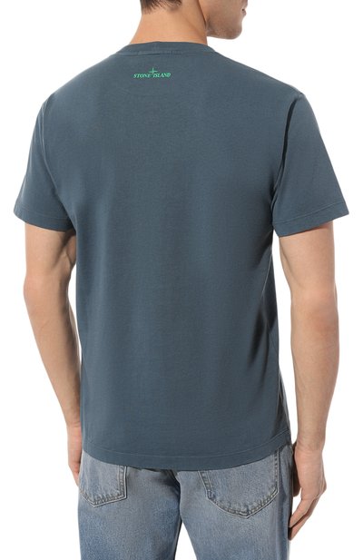 Хлопковая футболка STONE ISLAND, арт. 75152NS89, фото 4