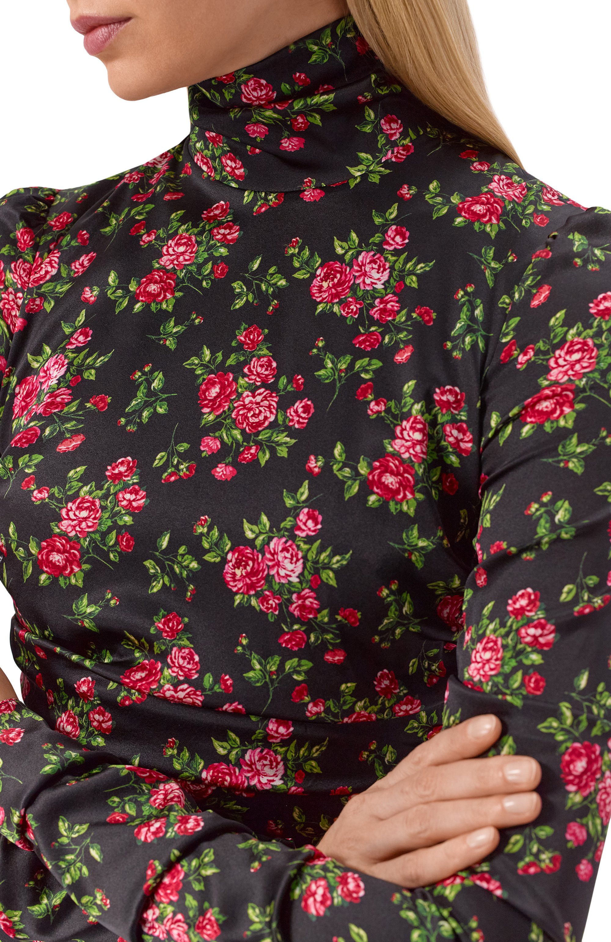 Атласное платье DOLCE & GABBANA, арт. F60G2T/FSA8G, фото 4