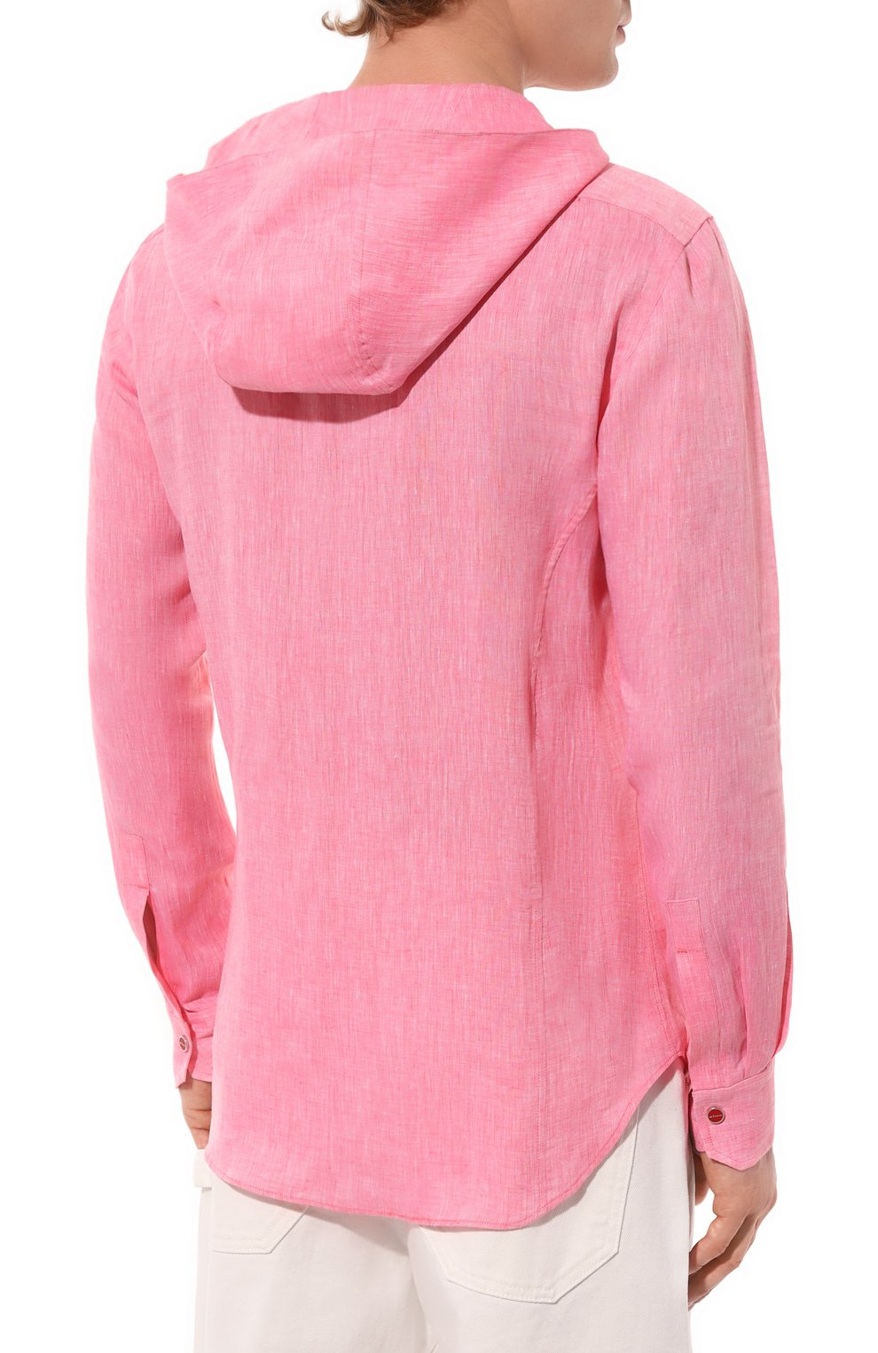 Льняная рубашка KITON, арт. UMCMARH06940, фото 4