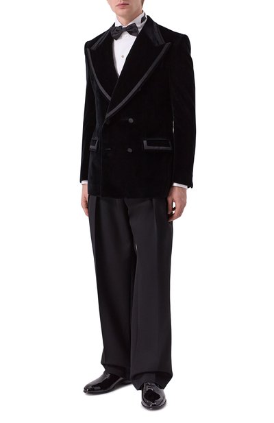 Брюки из шерсти и шелка DOLCE & GABBANA, арт. GP17DT/FU21E, фото 2