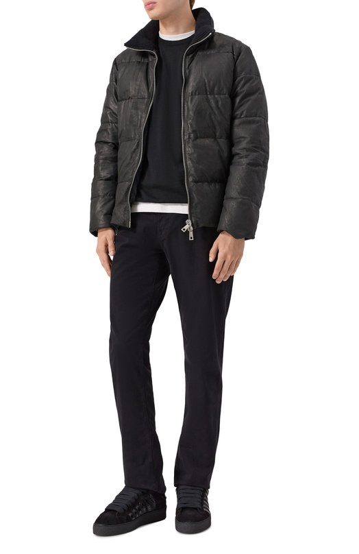 Замшевые кеды Rapper's Delight Dsquared2 SNM0459/23808548 Чёрный  SNM0459/23808548 Фото 2