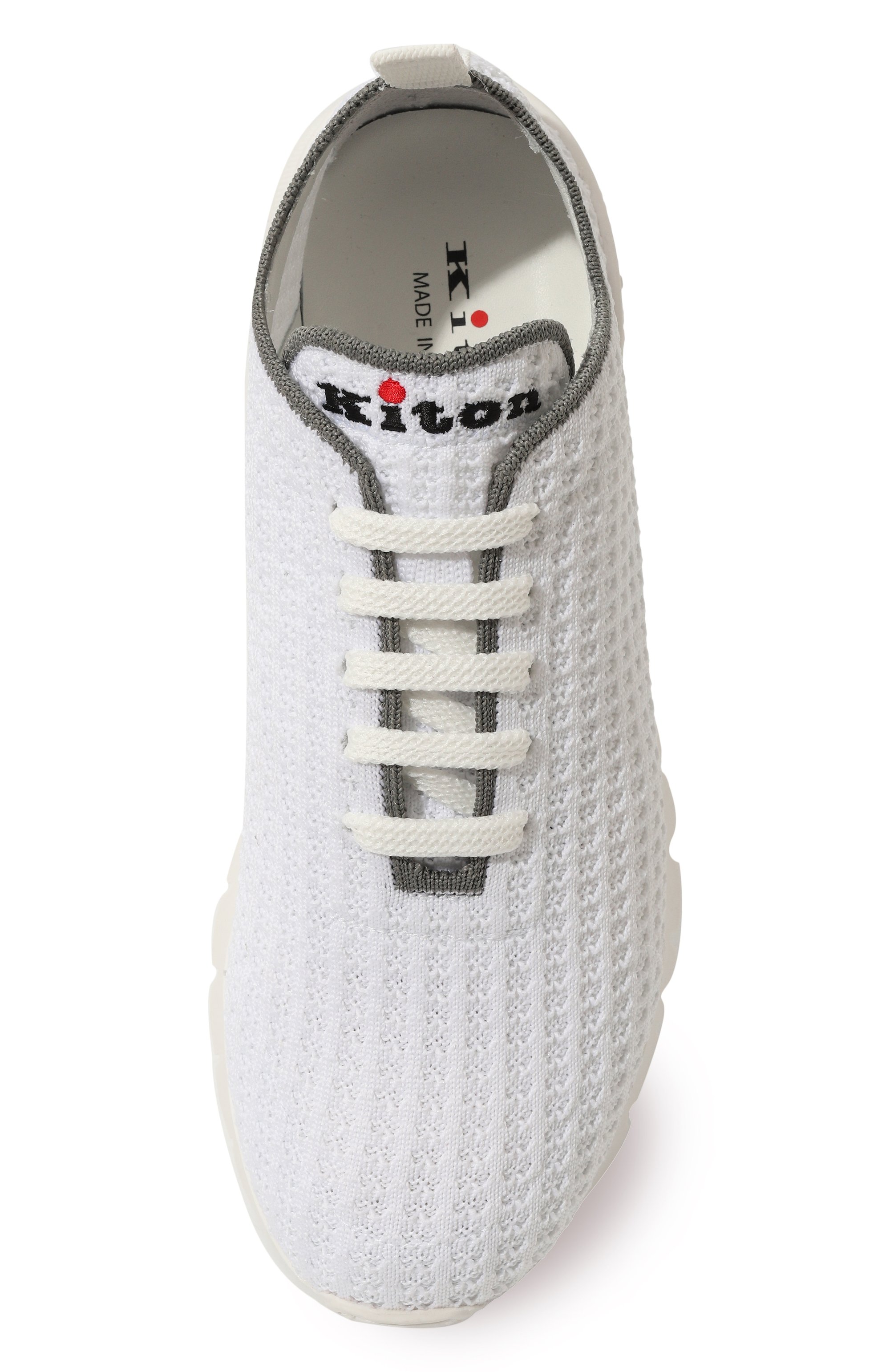 Текстильные кроссовки KITON, арт. DSSFITSN01044, фото 6