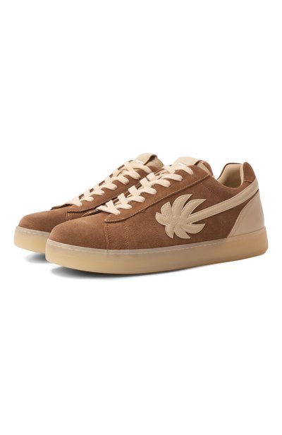 Мужские замшевые кеды palm tennis PALM ANGELS, арт. PMIA111S26LEA001