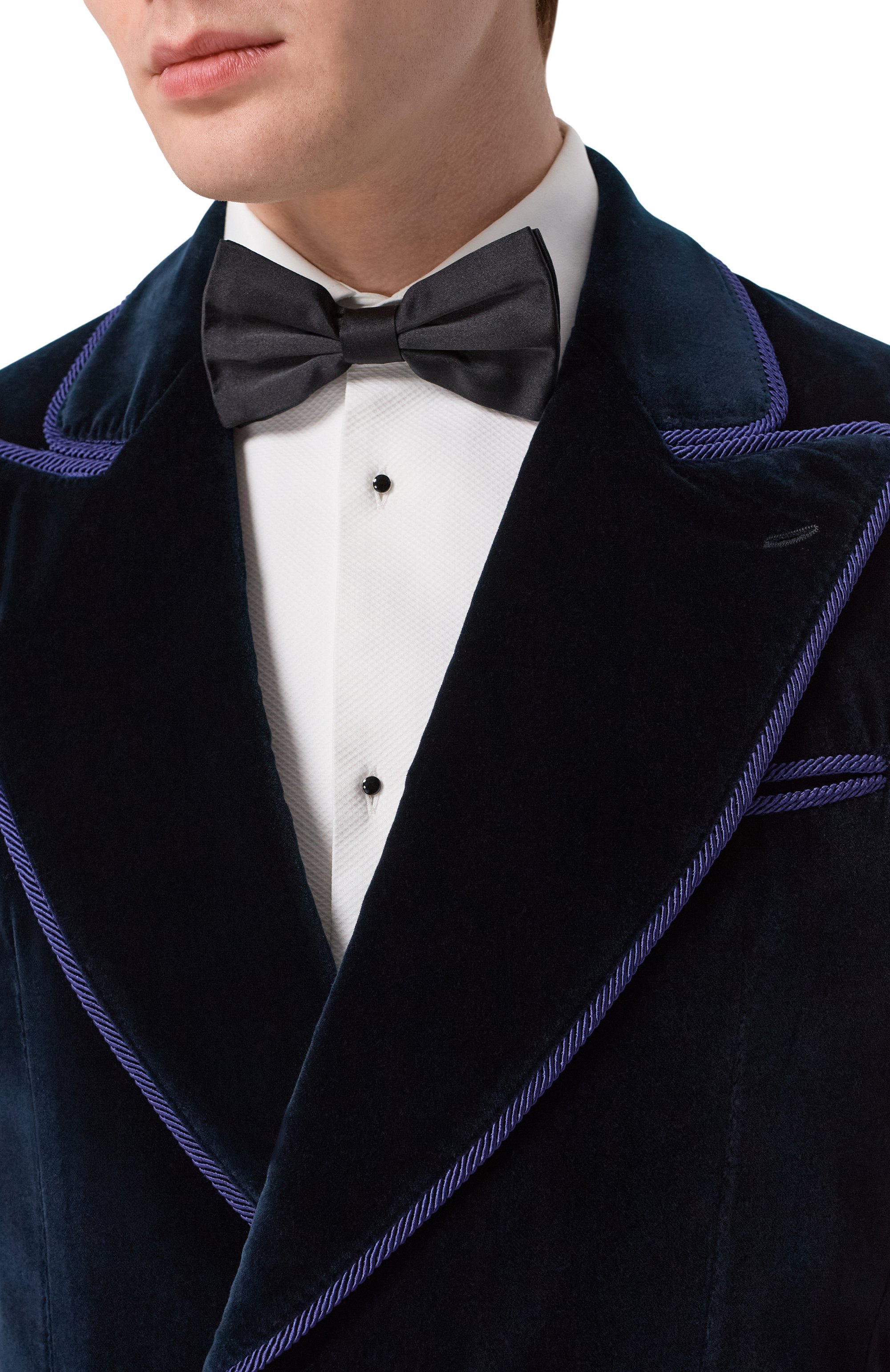 Бархатный пиджак DOLCE & GABBANA, арт. G2VQ4T/FUVG7, фото 5