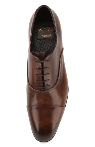 Кожаные оксфорды W.GIBBS, арт. 2339007/1640, фото 5