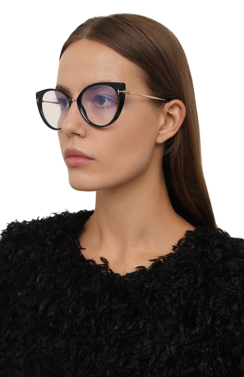 Оправа TOM FORD черного цвета по цене 47150 руб., арт. TF5815-B 001, фото 2 Оправа TOM FORD, арт. TF5815-B 001, фото 2