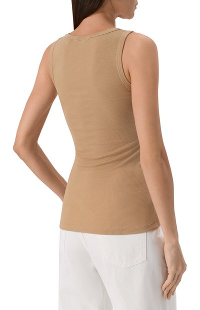 Хлопковая майка BOSS ORANGE, арт. 50504245, фото 4