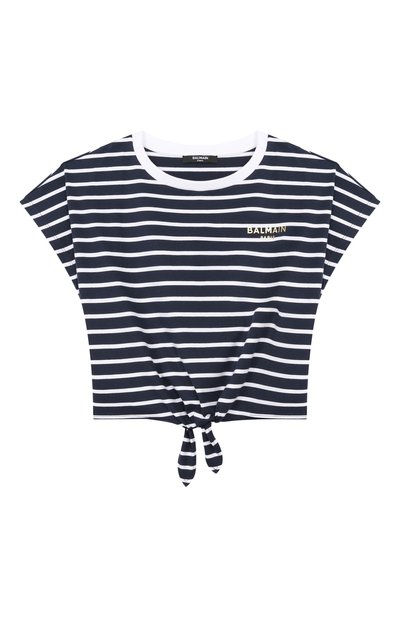 Хлопковая футболка BALMAIN, арт. BY8B61
