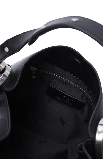 Сумка knot-d medium DIESEL черного цвета по цене 59950 руб., арт. X10714/P5184, фото 5 Сумка knot-d medium DIESEL, арт. X10714/P5184, фото 5