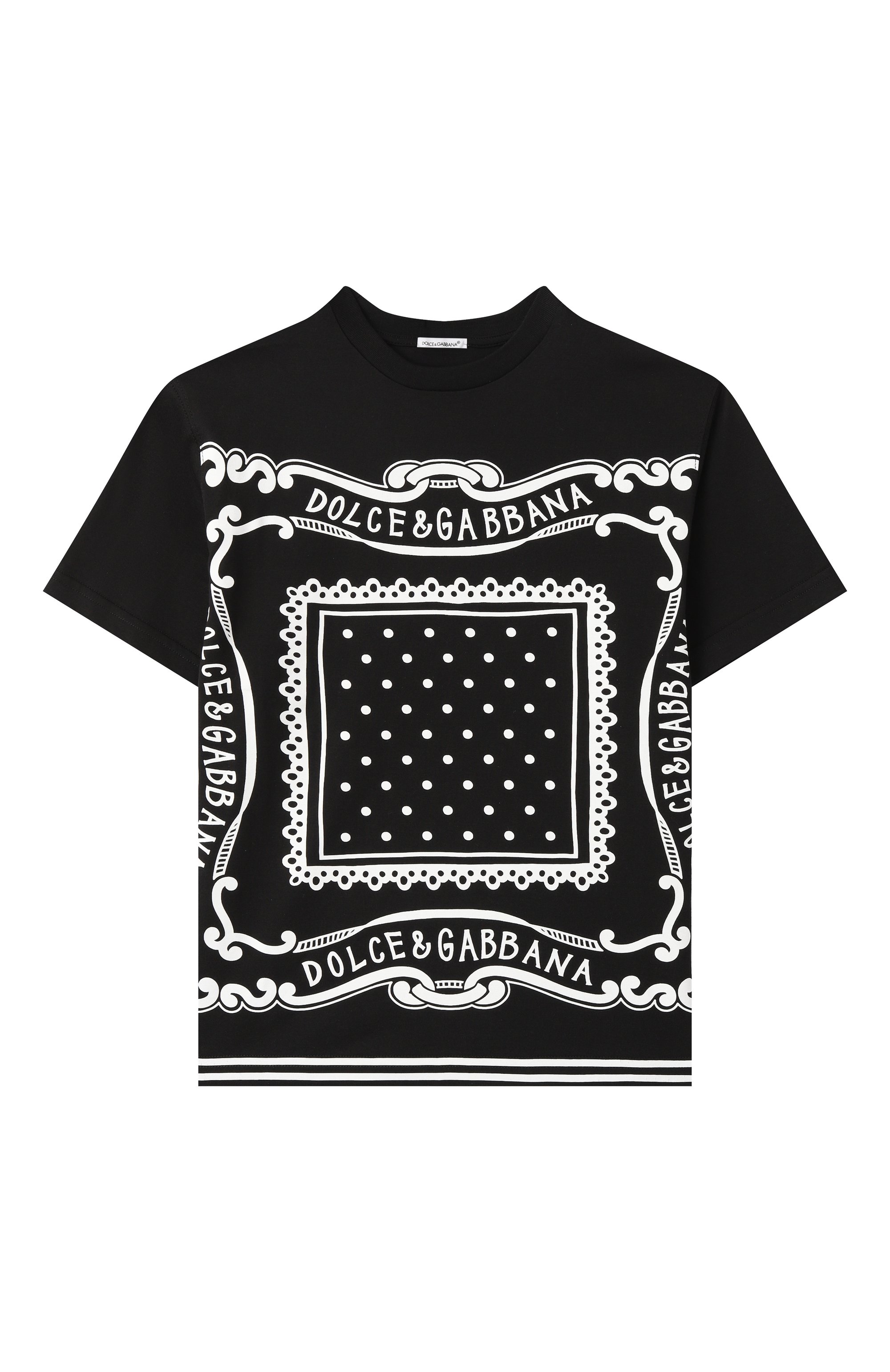 Хлопковая футболка DOLCE & GABBANA, арт. L4JTHV/G70K4/2-6, фото 1