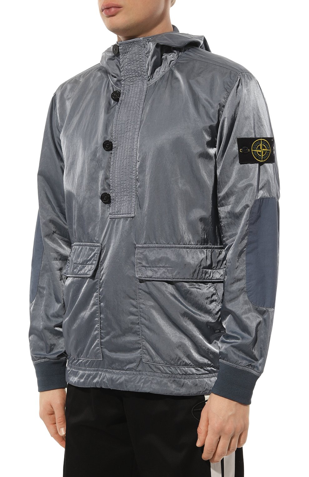Анорак STONE ISLAND тёмно-голубого цвета по цене 87550 руб., арт. 751560921, фото 3 Анорак STONE ISLAND, арт. 751560921, фото 3