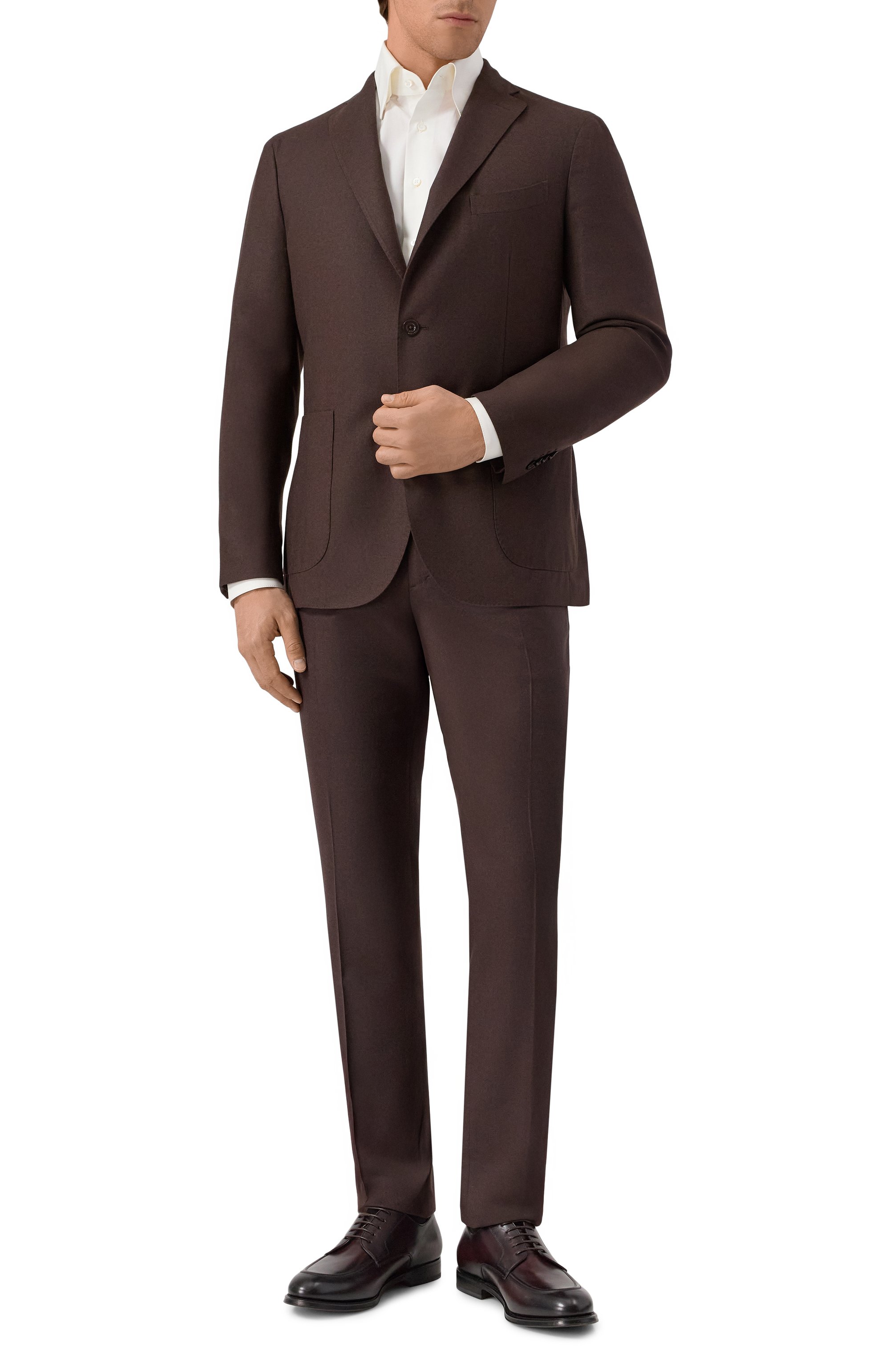 Хлопковая сорочка ZILLI, арт. CLAB01M010004201U, фото 2