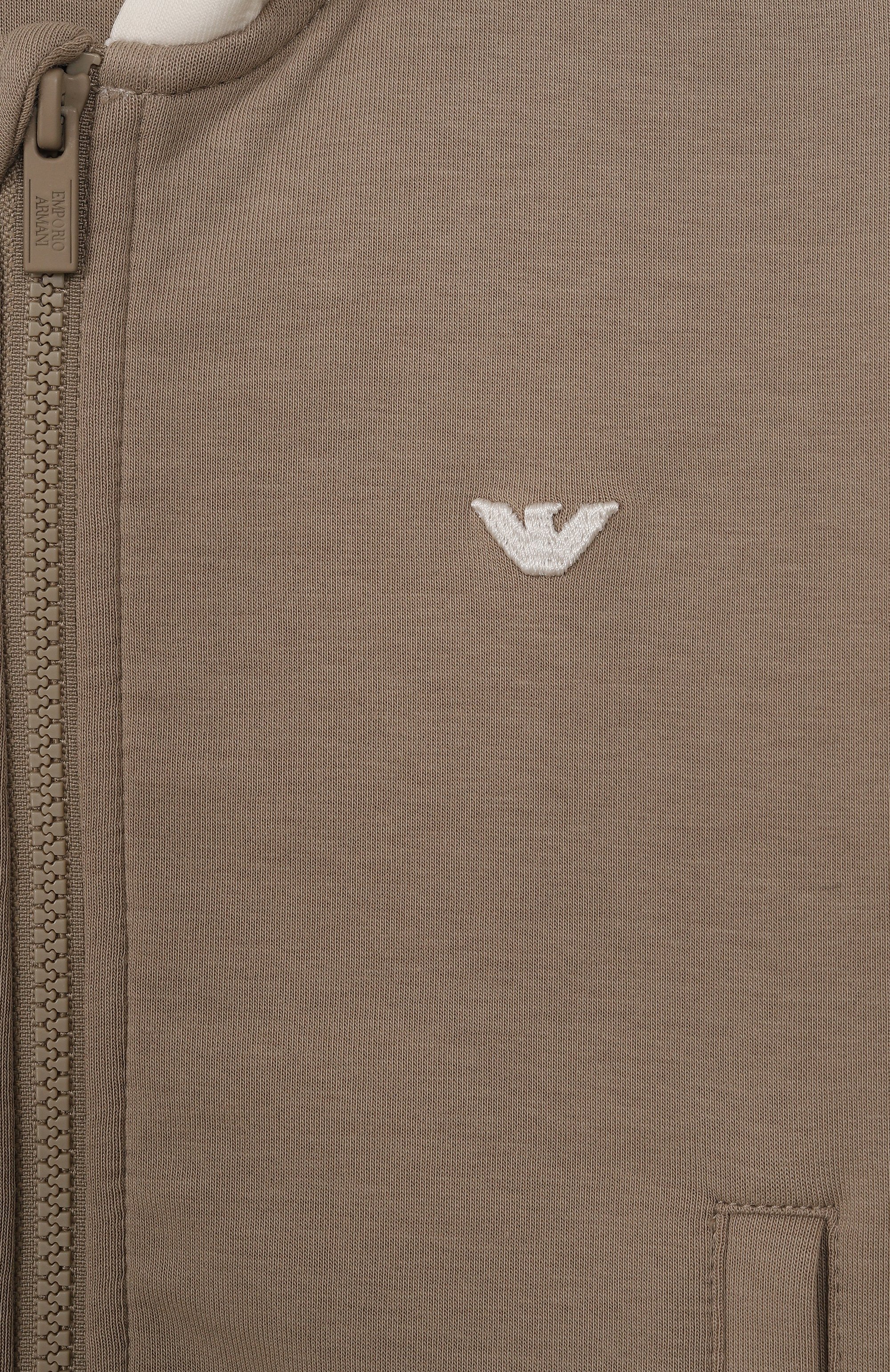 Хлопковая толстовка EMPORIO ARMANI, арт. EB000137/AF10126, фото 3