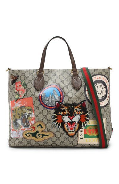 Сумка-тоут courrier gg supreme GUCCI, арт. 474085/K9RNT, фото 1