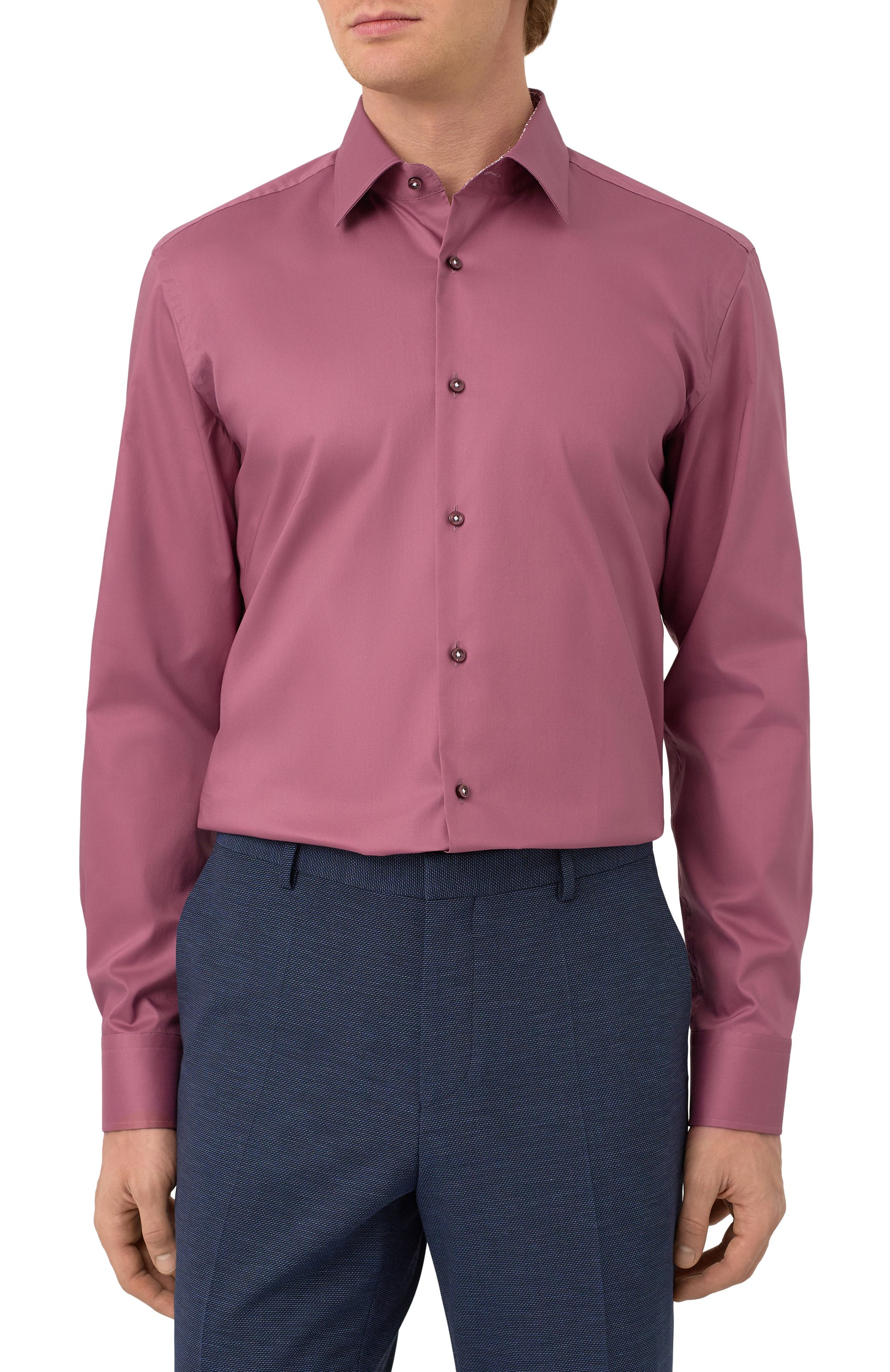 Хлопковая сорочка BOSS, арт. 50532875, фото 3