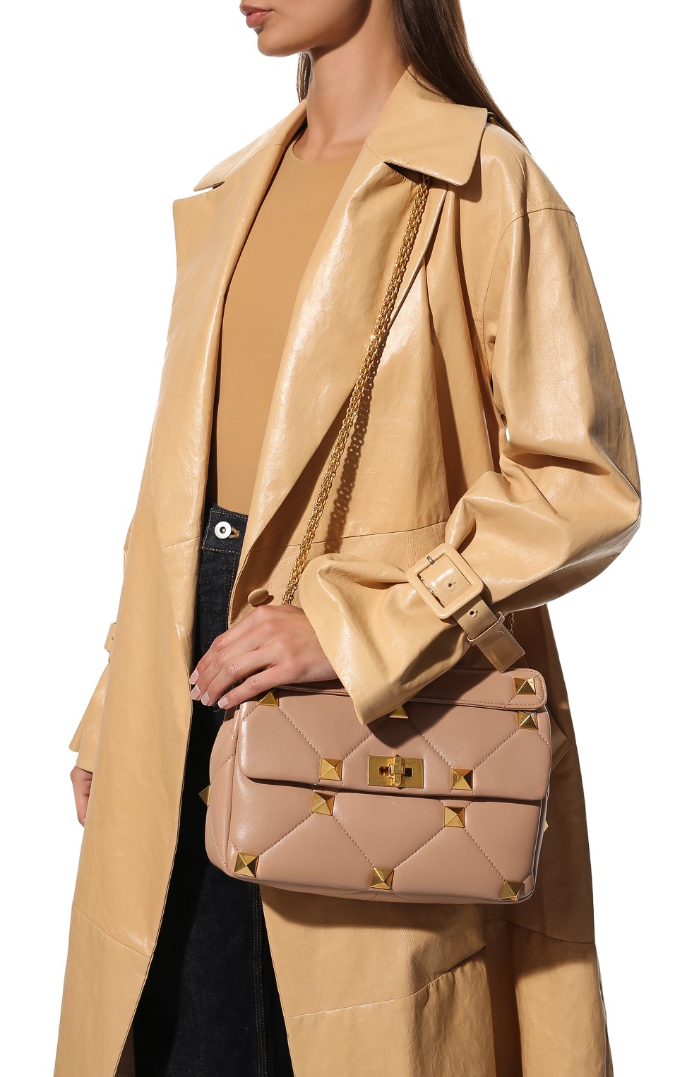 Сумка roman stud large VALENTINO, арт. VW0B0I60/BSF, фото 6