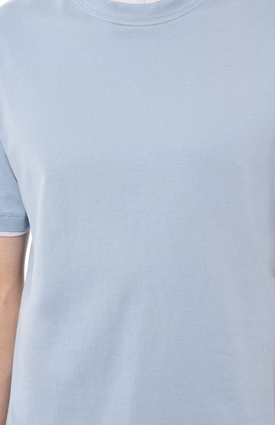 Хлопковая футболка BRUNELLO CUCINELLI, арт. M0B137427, фото 5