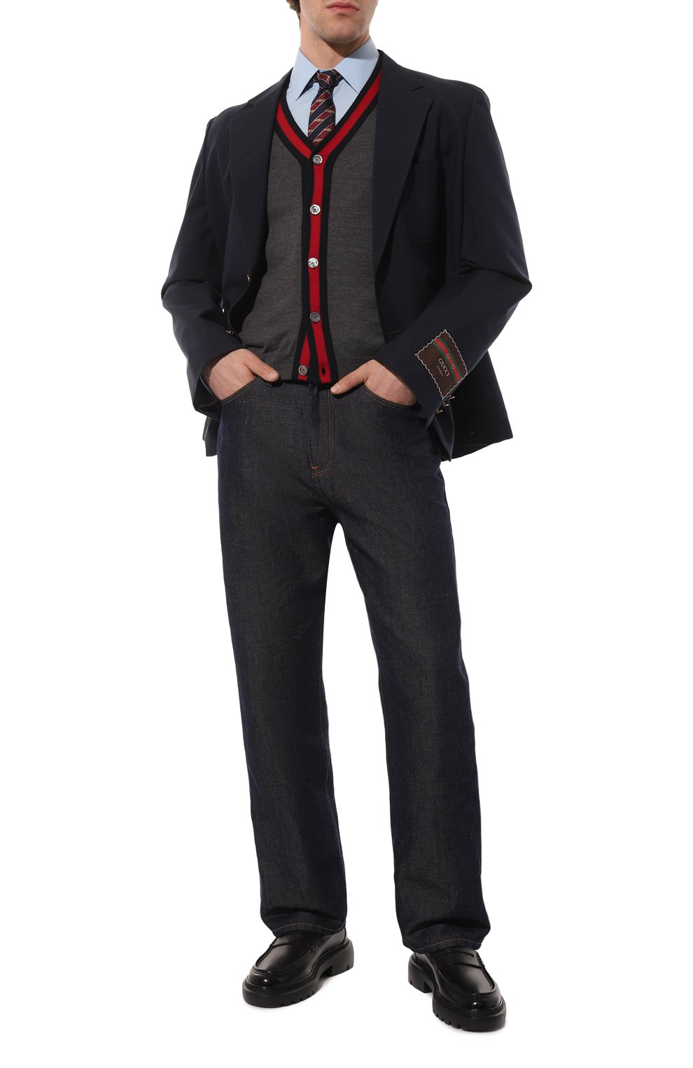 Шерстяной кардиган GUCCI, арт. 408146 Z596A, фото 2