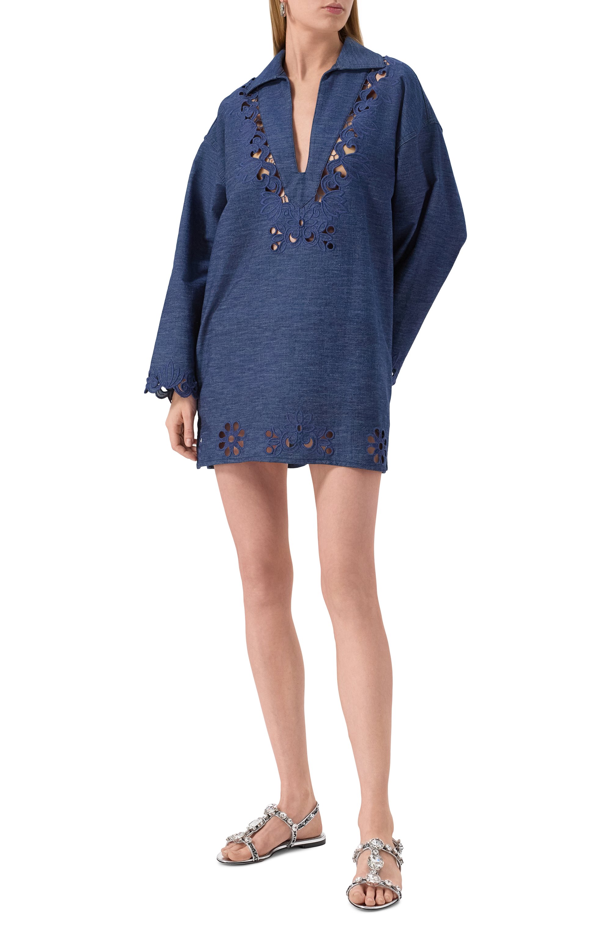 Кожаные сандалии bianca DOLCE & GABBANA, арт. CQ0601/A6I20, фото 2