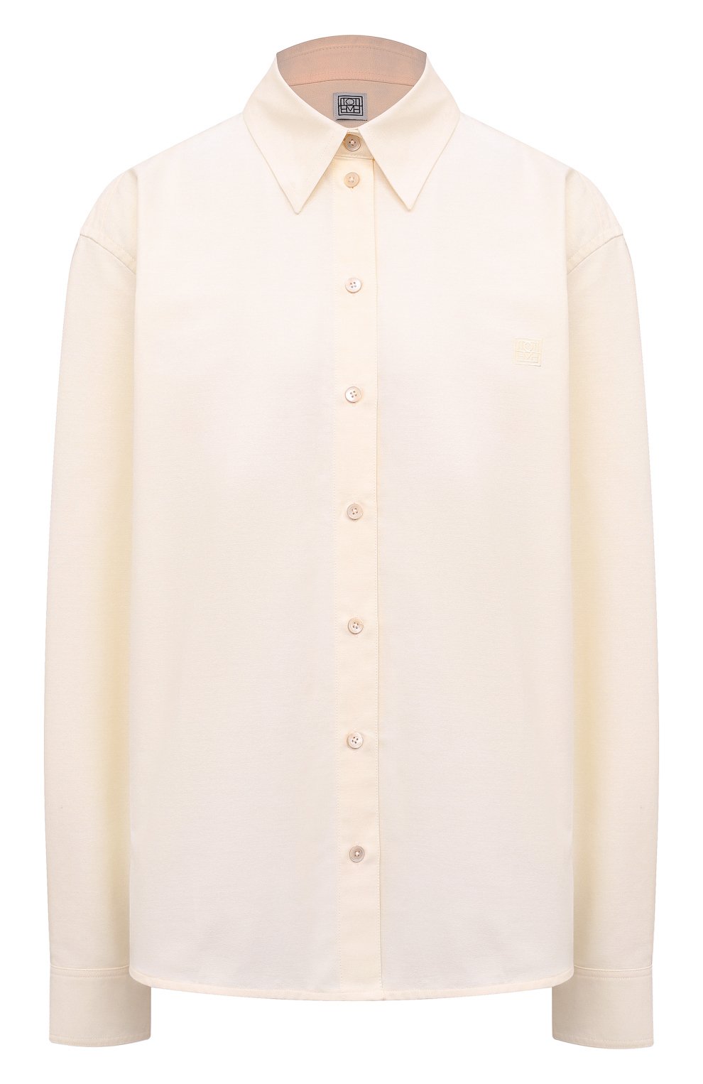 Хлопковая рубашка TOTEME, арт. 243-WRT0356-FB0235, фото 1