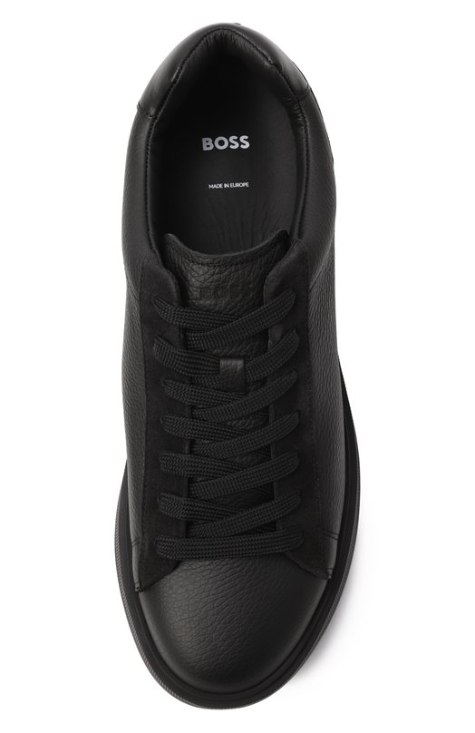 Кожаные кеды Bulton BOSS 50552869 Чёрный  50552869 Фото 6