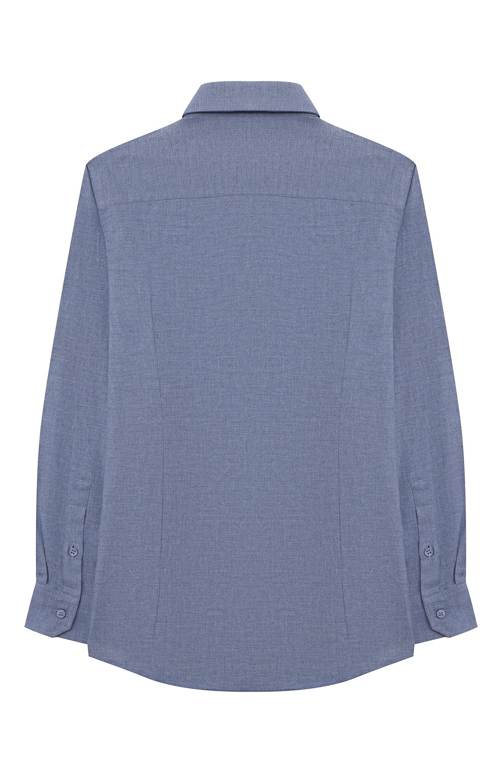 Хлопковая рубашка STEFANO RICCI JUNIOR синего цвета по цене 35150 руб., арт. YC007070/M2600, фото 2 Хлопковая рубашка STEFANO RICCI JUNIOR, арт. YC007070/M2600, фото 2